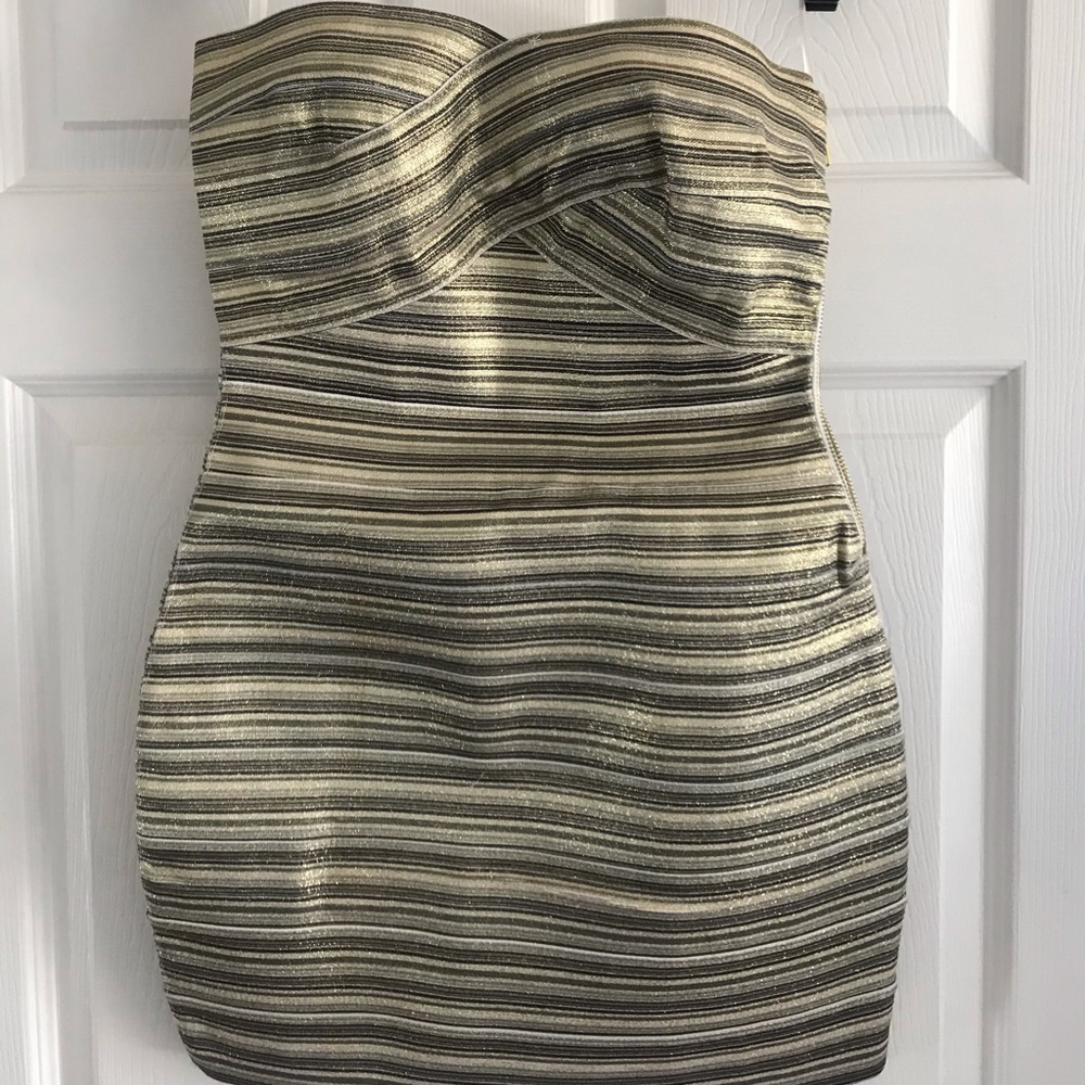 WOW couture bandaged dress